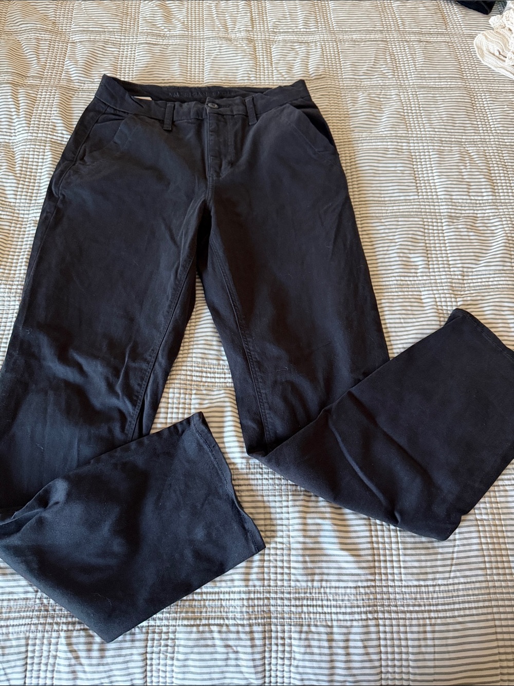 Women’s Black Casual Pants - Classic Straight Fit